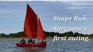 Sargasso first run Episode 14 Sailing Sargasso for the first time Sailing to Snape with Wildway [upl. by Ainyt]