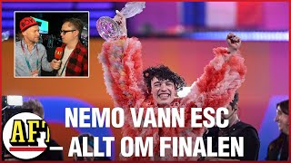 Schweiz vinner Eurovision quotVäldigt värdig vinnarequot [upl. by Rheims]