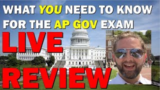 AP Gov Exam Final LIVE Review Sunday 500 pm EST [upl. by Siugram]