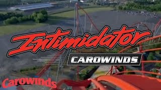 The Intimidator at Carowinds Official OnRide POV [upl. by Ahseenal]