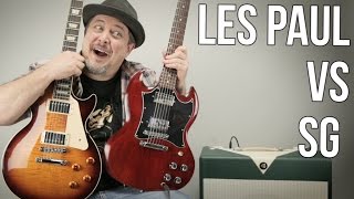 Les Paul vs SG Which Guitar Do You Like More [upl. by Kciremed]