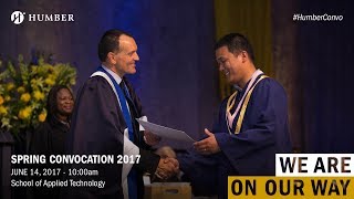 Spring Convocation 2017  School of Applied Technology A [upl. by Lleral]