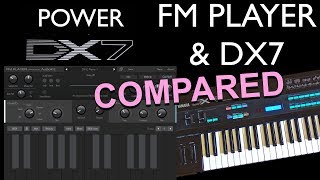 Yamaha DX7  iPad FM Player Comparison With Bass Pianos Pads Choir nechonechoguchagucha [upl. by Judus]