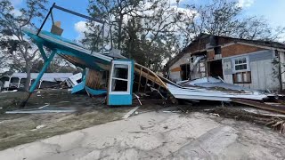 How Steinhatchee residents say they survived Hurricane Helene [upl. by Ajssatan]