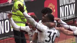 Kortney Hause Scores for Aston Villa v Manchester United Fan Cam 250921 [upl. by Jenette]