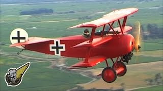 WW1 Manfred v Richthofens Red Fokker Dr1 Triplane [upl. by Eendyc]