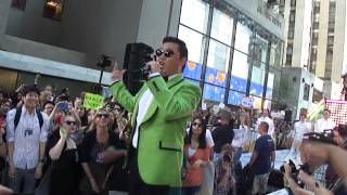 PSY Encore Performance Gangnam Style  Today Show Concert Series NYC 914 [upl. by Yneffit]