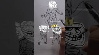 Goku amp Vegeta vs Black Frieza ☠️ Speed Drawing Stickman ☺️ shorts ytshorts Goku vegeta anime [upl. by Lord563]