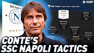 MASTERING ANTONIO CONTES NAPOLI TACTICS IN EA FC 25 [upl. by Lawtun214]