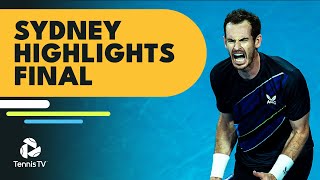 Aslan Karatsev vs Andy Murray In Title Showdown 🏆  Sydney Tennis Classic 2022 Final Highlights [upl. by Katleen]