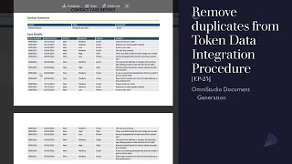 Remove duplicates from Token Data Integration Procedure for server side generation EP23 [upl. by Habas]