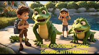 The Crocodile Song crocodile crocodiles readingwithmarty singingwithmarty kidssongs runwaygen2 [upl. by Ezar]