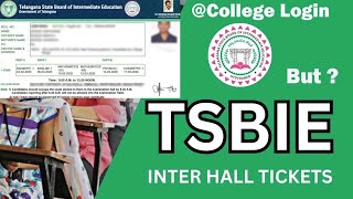 ts inter hall ticket 2024 download [upl. by Brianna]