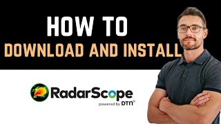 ✅ How to Download And Install RadarScope App Full Guide [upl. by Idnem]