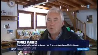 Reportage à loffice de tourisme Les Fourgs [upl. by Drais667]