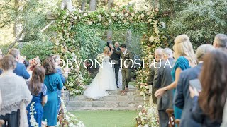 CALAMIGOS RANCH WEDDING  DEVON  JOSHUA [upl. by Charlotta]