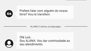 COMO FALAR COM ATENDENTE C6 BANK 2024💡🆘💬 [upl. by Novoj]