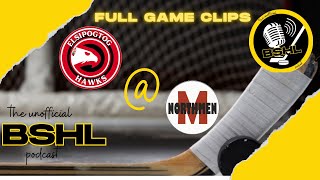 BSHL Podcast Full game clips  Elsipogtog  Miramichi [upl. by Leaj]