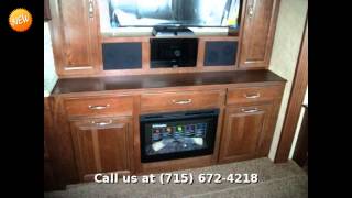 2015 Forest River Cedar Creek 40CCK Travel Trailer Front Living Room [upl. by Ettenil379]