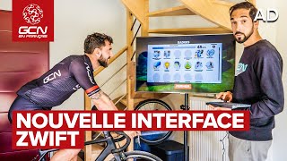 Découvrez la nouvelle interface de Zwift [upl. by Adnarim]