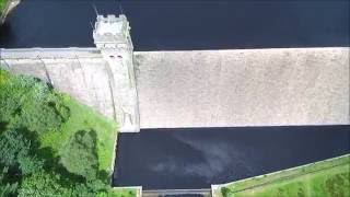 Derwent Reservoir Peak District  Skydronautsuk [upl. by Ellenrahc882]