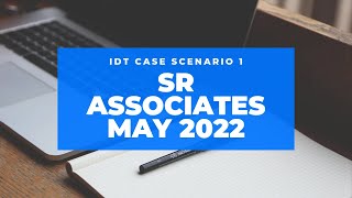 IDT Case Scenario 1 May 2022 CA KANIKA SAKHUJASR ASSOCIATES gst mcq final [upl. by Flannery851]