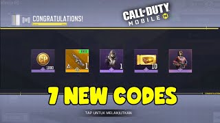 NEW CODM 7 NEW WORKING REDEEM CODES NOVEMBER 2024  COD MOBILE CP REDEEM CODES 2024 NOVEMBER [upl. by Oahc]