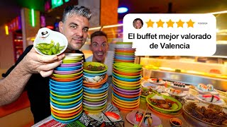 EL MEJOR BUFFET VALORADO DE VALENCIA LLEVA 3 MESES ABIERTO EL MÁS PUBLICITADO POR INFLUENCERS [upl. by Eudo]