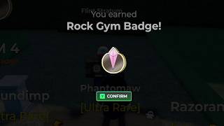 Gym 4  Rock Gym Badge  Battlemon RNG Roblox [upl. by Ahsirk]