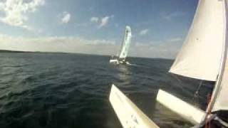 GoPro NACRA 50 Catamaran Sailing [upl. by Roleat995]