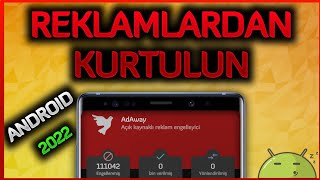 Reklamlara Son  AdAway  Reklam Engelleme Uygulaması  Android  Root  AdAway [upl. by Lahcim393]