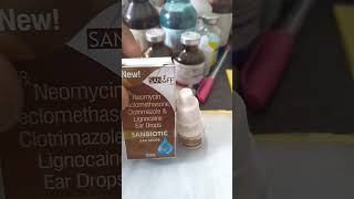 Sanbiotic Ear Drops  Sanbiotic Ear Drops Used  Sanbiotic Ear Drops Uses In Hindi  Clotrimazole [upl. by Cleary]