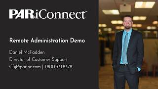 PARiConnect Remote Administration Demo using Zoom [upl. by Aicire]