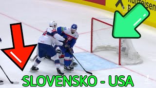 ŠŤASTNÝ VÝPRASK SLOVENSKO  USA  MS 2024 HOKEJ [upl. by Felecia724]