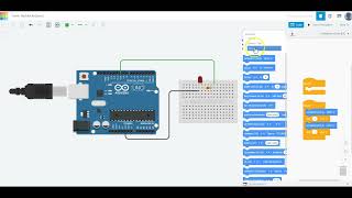 TinkerCAD First Arduino Example [upl. by Ettenyl]