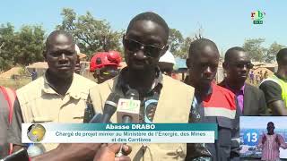 Inauguration de l’unité de traitement mutualisé de minerais sur le site d’or de Djikando [upl. by Zolnay65]