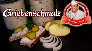 Griebenschmalz aus Flomen selber machen  Opa Jochens Rezept [upl. by Kudva732]