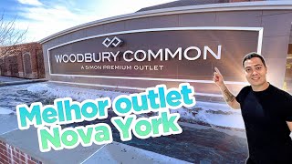 Conheça o MELHOR OUTLET de Nova York  Woodbury Common Premium Outlets [upl. by Brink]