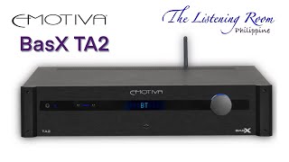 Emotiva BasX TA2 Stereo PreampDACTuner With Integrated Amplifier [upl. by Vidal99]