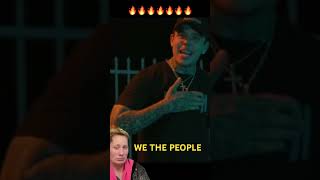 BURDEN’S SONG “WE THE PEOPLE” HITS HARD 🔥burdenworld reaction based rap music song shorts [upl. by Addison]