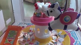 Hello Kitty Claw Crane Game Sanrio PuroLand [upl. by Darees]