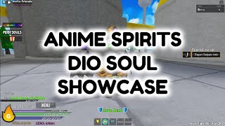 ANIME SPIRITS DIO THE WORLD SOUL SHOWCASE [upl. by Ahsimot]