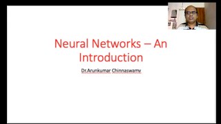 An Introduction to Neural Networks [upl. by Yecniuq]