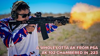 A Whole Lotta AK from PSA  AK 102 in 223 [upl. by Seyler]