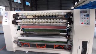 XMY008 BOPP Adhesive Tape Slitting Machine BOPP Adhesive Tape Making Machine [upl. by Jarrett]