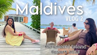 Kuramathi Island Resort Maldives 2023 Best Honeymoon Destination ❤️😍  vlog 2 [upl. by Sidwell441]