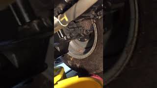 Mahindra Emax22 HST Suction filter removal [upl. by Erik]