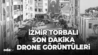 İzmir Torbalıda yaşanan patlamanın hasarı drone görüntüleri ile [upl. by Watanabe]