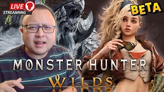 LIVE Menikmati Beta Test MH WILDS  MONSTER HUNTER WILDS BETA PS5 INDONESIA GAMEPLAY [upl. by Adoc]