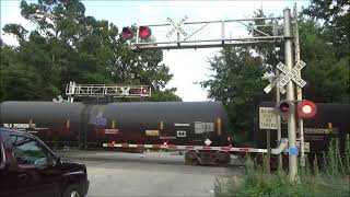 Wolfpack Lane Railroad Crossing Raleigh NC [upl. by Aennyl24]